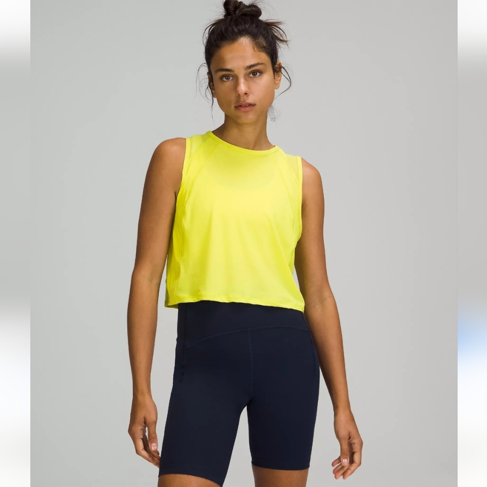 NWT lululemon Muscle Love Crop Tank Top *Tough Size 4